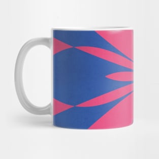 Bloom Flower 2 - Pink Blue Mug